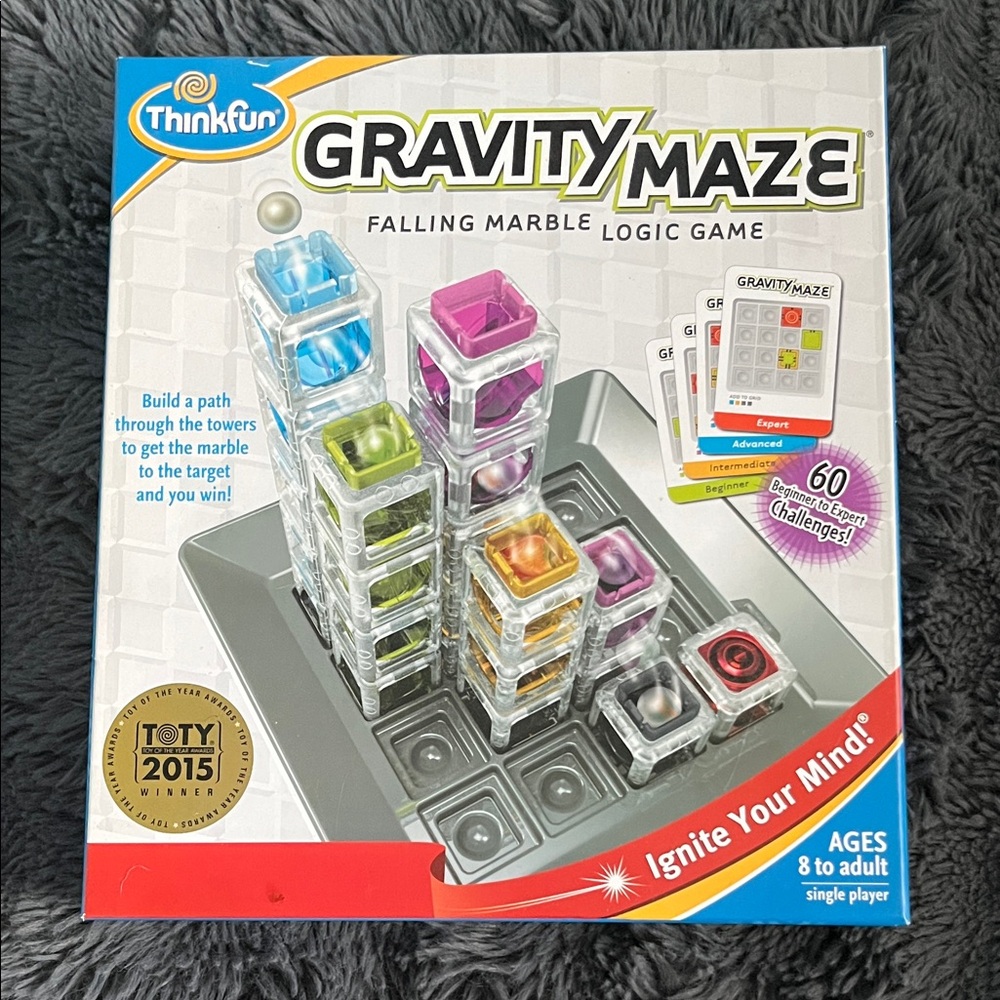 ThinkFun Gravity Maze Logic Game - Multicolor
